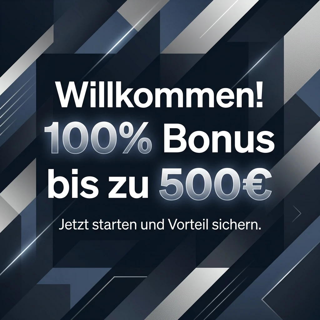 Willkommensbonus bis 500 € + 150 FS